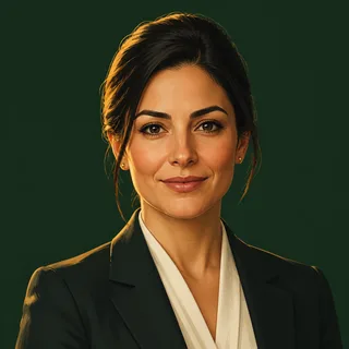 Elena Marchetti, illustrated portrait
